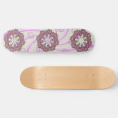 Rosa Blume Skateboard (Horizontal)