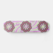Rosa Blume Skateboard (Horizontal)