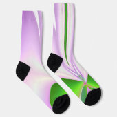 Rosa Blume Socken (Rechts)