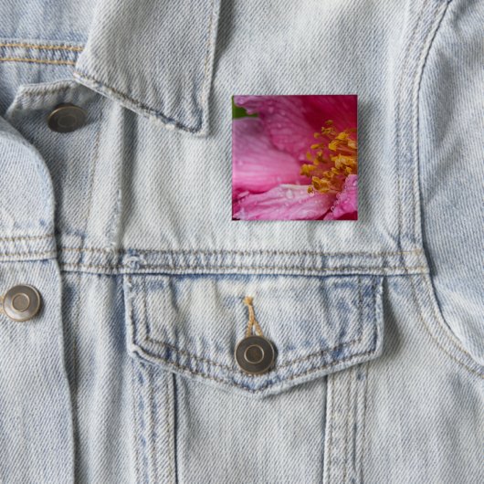 Rosa Blume Stamens Button (Beispiel)