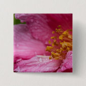 Rosa Blume Stamens Button (Vorderseite)
