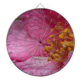 Rosa Blume Stamens Dartscheibe