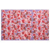 Rosa Blume Stoff (Fat Quarter (45,7 x 55,9 cm))