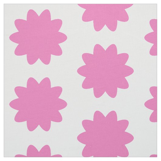 Rosa Blume Stoff (Muster)
