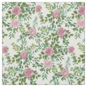 Rosa Blume Stoff (Muster)
