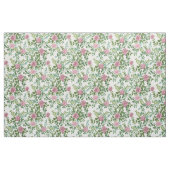 Rosa Blume Stoff (Fat Quarter (45,7 x 55,9 cm))