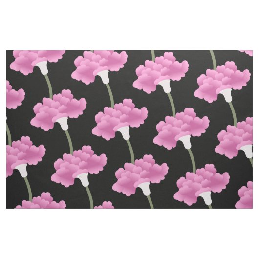 Rosa Blume Stoff (Fat Quarter (45,7 x 55,9 cm))