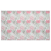 Rosa Blume Stoff (Fat Quarter (45,7 x 55,9 cm))