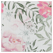 Rosa Blume Stoff (Nahaufnahme)