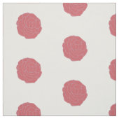 Rosa Blume Stoff (Muster)