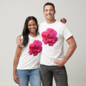 rosa Blume T-Shirt (Unisex)
