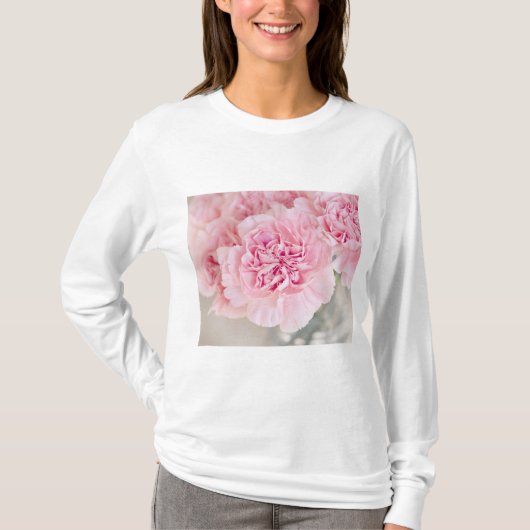 Rosa Blume T-Shirt (Vorderseite)