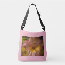 Rosa Blume Tasche