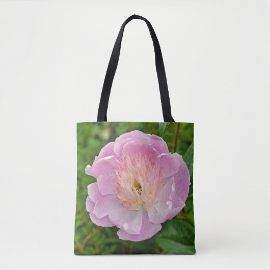 Rosa Blume Tasche (Vorderseite)