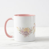 Rosa Blume Tasse (Links)