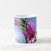 Rosa Blume Tasse (Mittel)