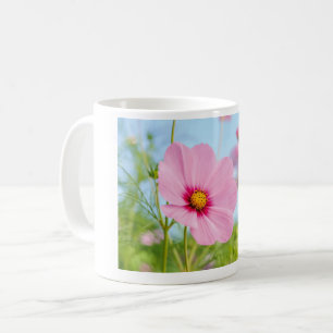 Rosa Blume Tasse blühen