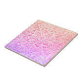 Rosa Blume Tile Fliese (Seite)