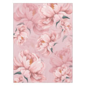 Rosa Blume Tischdecke (Vorderseite)