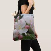 Rosa Blume Totbeutel Tasche (Von Nahem)