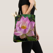 Rosa Blume Tote Tasche (Von Nahem)
