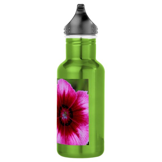 Rosa Blume Trinkflasche (Rechts)