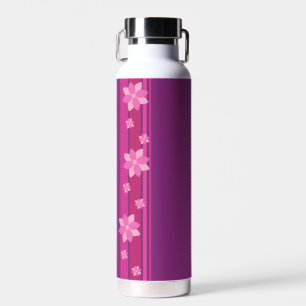 Rosa Blume Trinkflasche