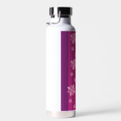 Rosa Blume Trinkflasche (Rechts)