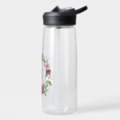 Rosa Blume Trinkflasche (Links)