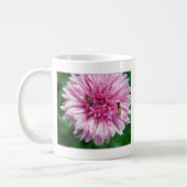 Rosa Blume und Bug Kaffeetasse (Links)
