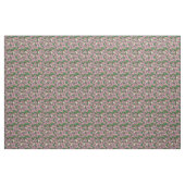 Rosa Blume und Goldflossen Stoff (Yard (91,4 cm))
