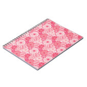 Rosa Blume und Pianos Notizblock (Linke Seite)