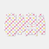 Rosa Blume und Popsicle Baby Dusche Party Geschenkschachtel (Ungefaltet)