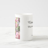 Rosa Blume und Sonne - Martha's Vineyard Porzellantasse (Vorderseite)