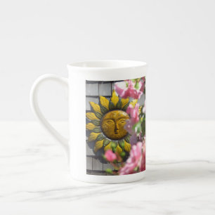 Rosa Blume und Sonne - Martha's Vineyard Porzellantasse
