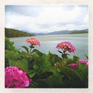 Rosa Blume Untersetzer