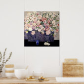 Rosa Blume von Mackintosh Poster (Küche)