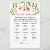 Rosa Blume Was ist in deinem Handyspiel? (Vorderseite)