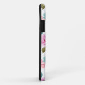 Rosa Blume Wasserfarbe nahtlos Case-Mate iPhone Hülle (Hinten/Rechts)