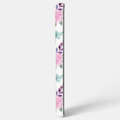 Rosa Blume Wasserfarbe nahtlos Samsung Galaxy Hülle (Rückseite (Horizontal))