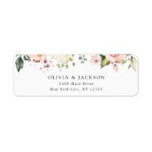 Rosa Blume, weiße Blume, Grünpflanzen, Hochzeit (Vorne)