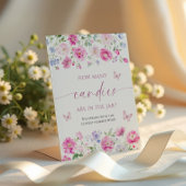 Rosa Blume, wie viele Laken sich im Jar befinden Sockelschild