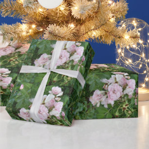 Rosa Blume Wrapping Paper Geschenkpapier