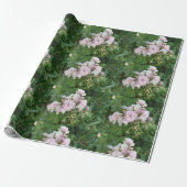 Rosa Blume Wrapping Paper Geschenkpapier (Ungerollt)