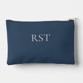 Rosa Blume Zubehörtasche (Rückseite)