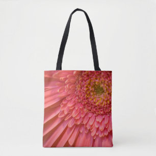 Rosa Blumen-All-Over-Print-Tasche, Mittelgröße Tasche