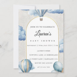 Rosa Blumen Baby Shower Einladung | Mädchen Baby S