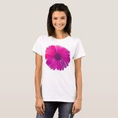 Rosa Blumen-Behälter-Spitzen u. T - Shirts (Vorne ganz)