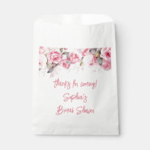 Rosa Blumen Blumen Hochzeitsdusche Geschenke