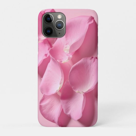 rosa Blumen Case-Mate iPhone Hülle (Rückseite)